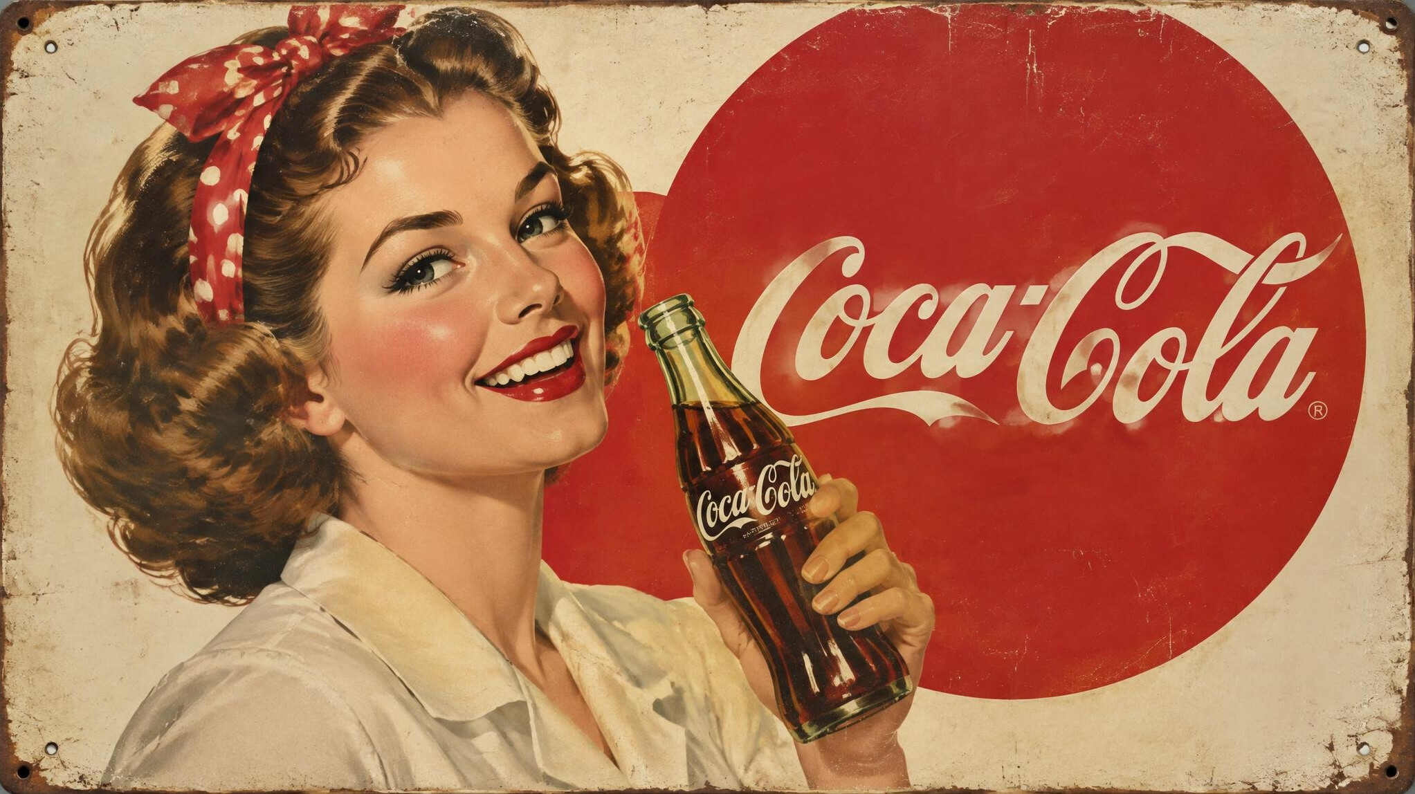 vintage advertisement poster