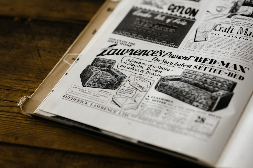 vintage ad techniques