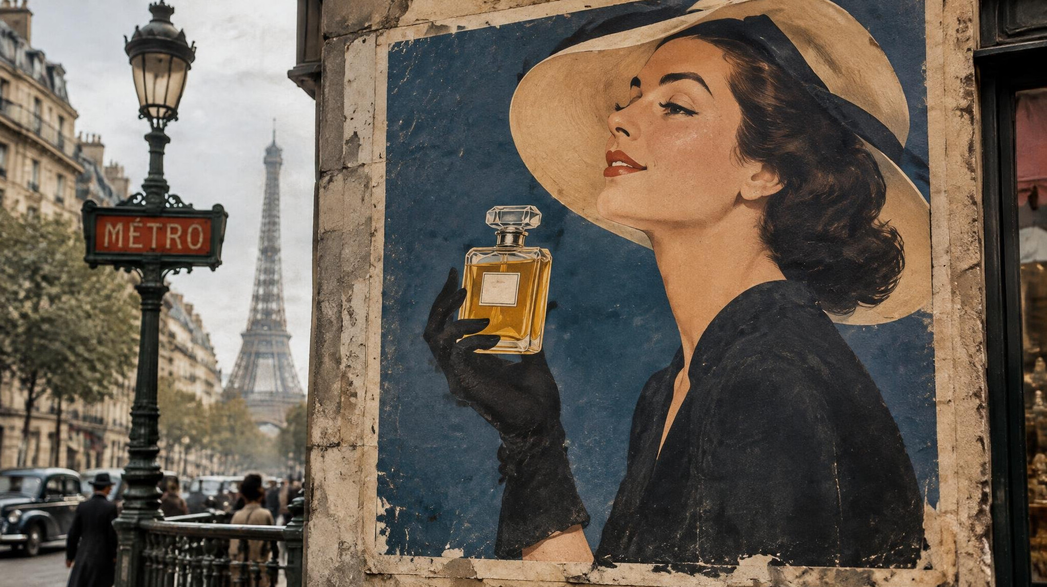 paris street poster
