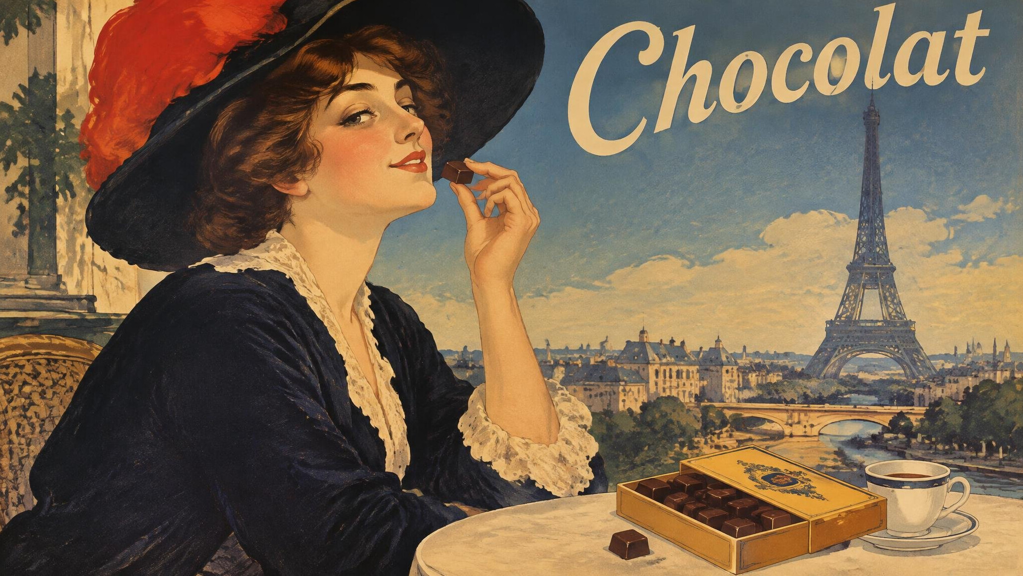 vintage french advertisement